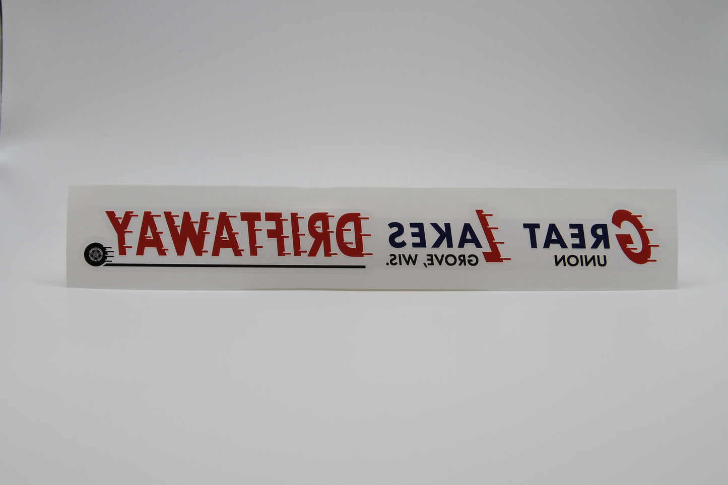 Driftaway Heritage Mirror Sticker
