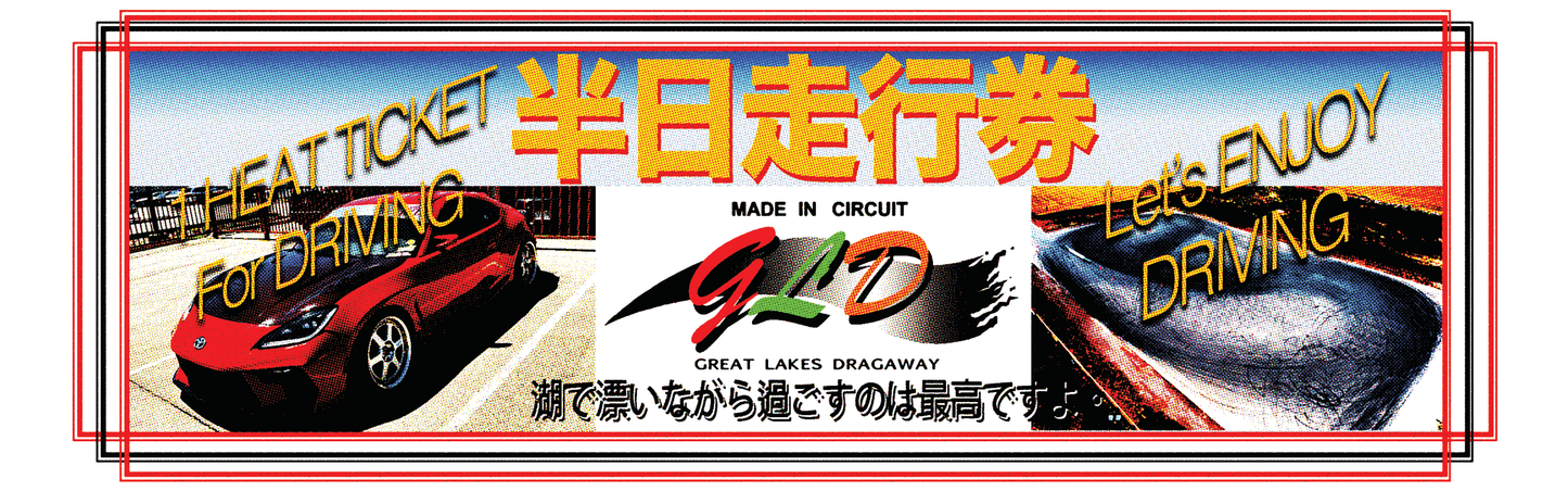 Let's Enjoy Driving Sticker
