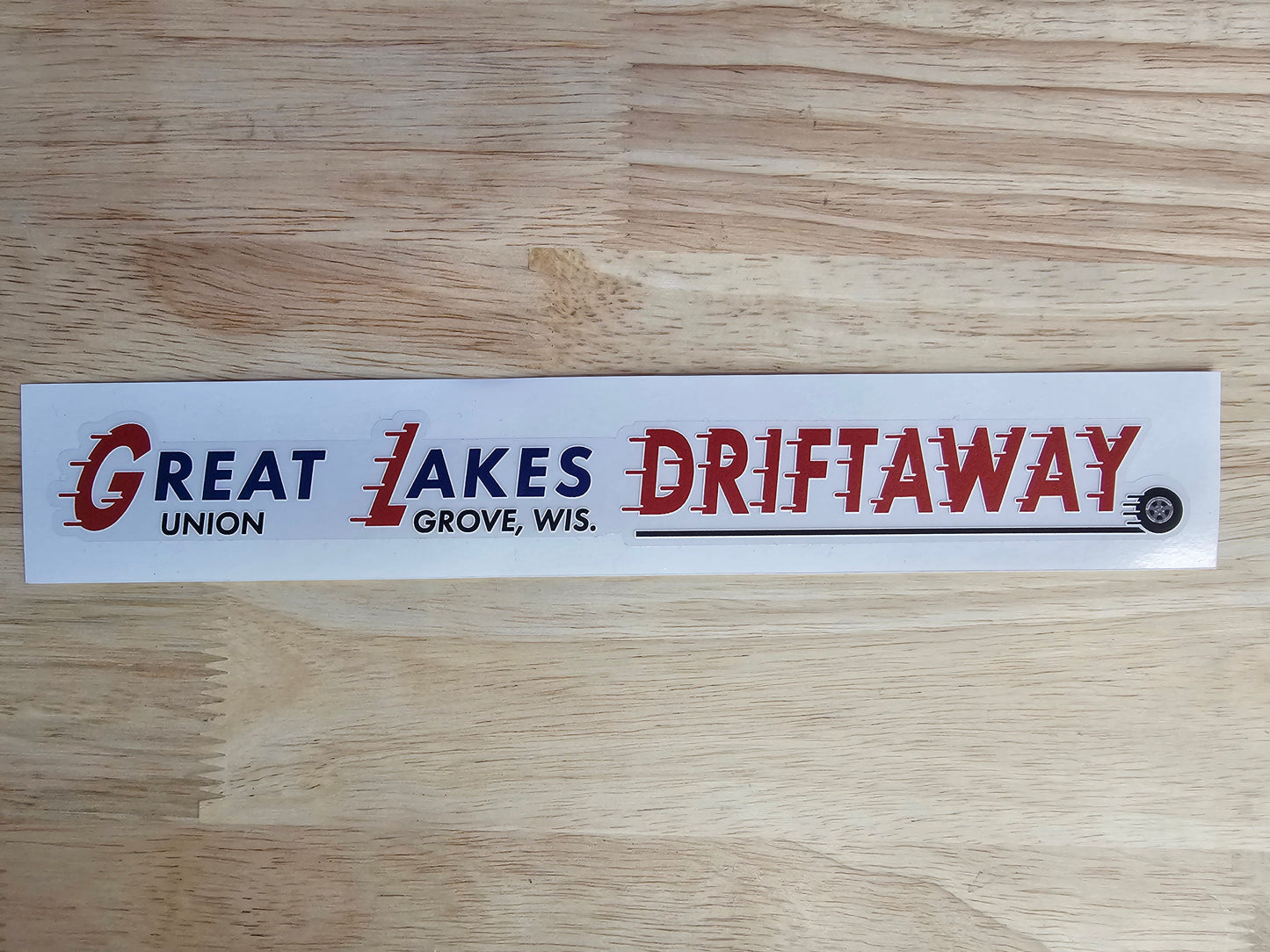 Driftaway Heritage Sticker