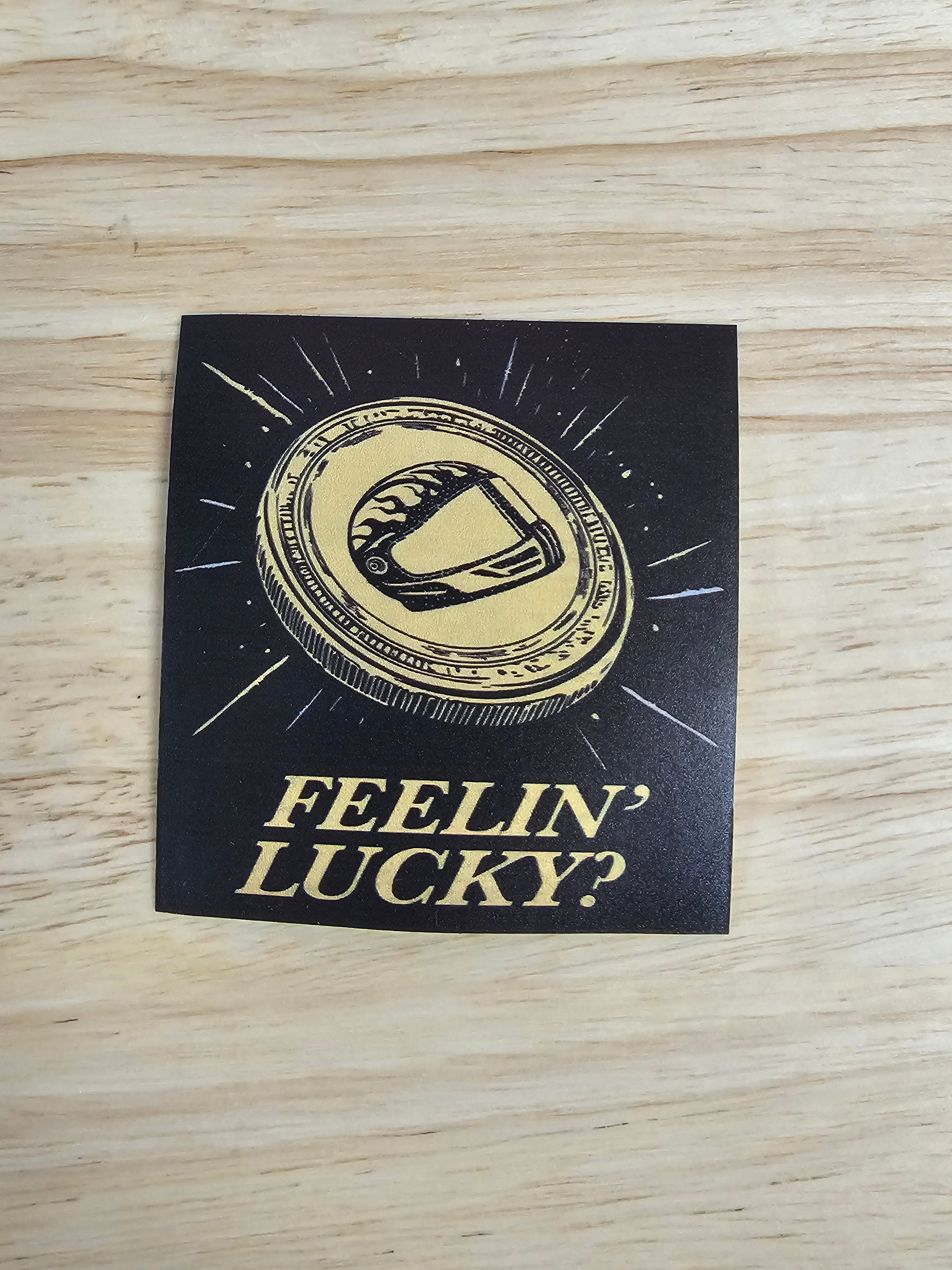 Coin Toss Sticker – Drift GLD