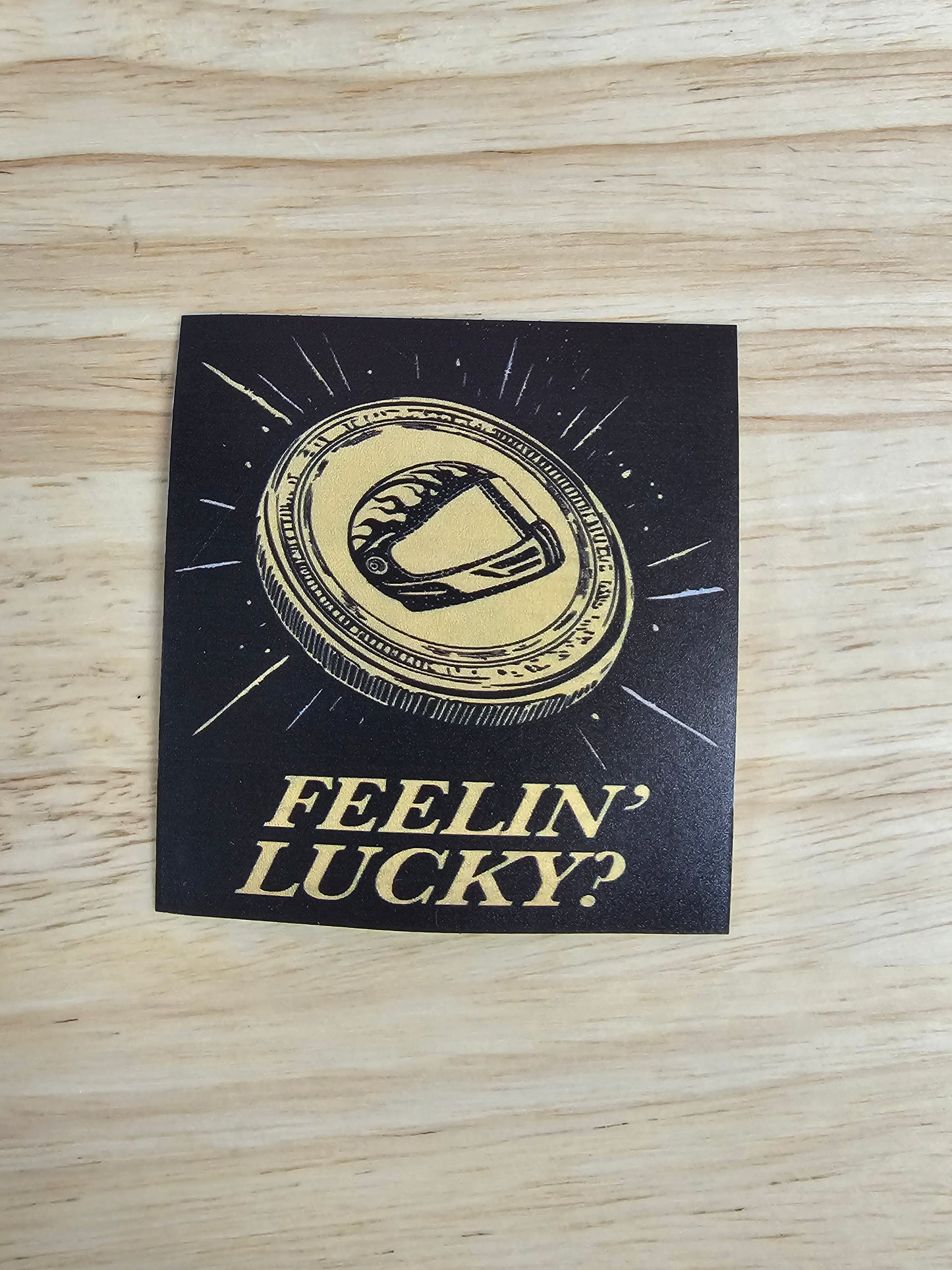 Coin Toss Sticker