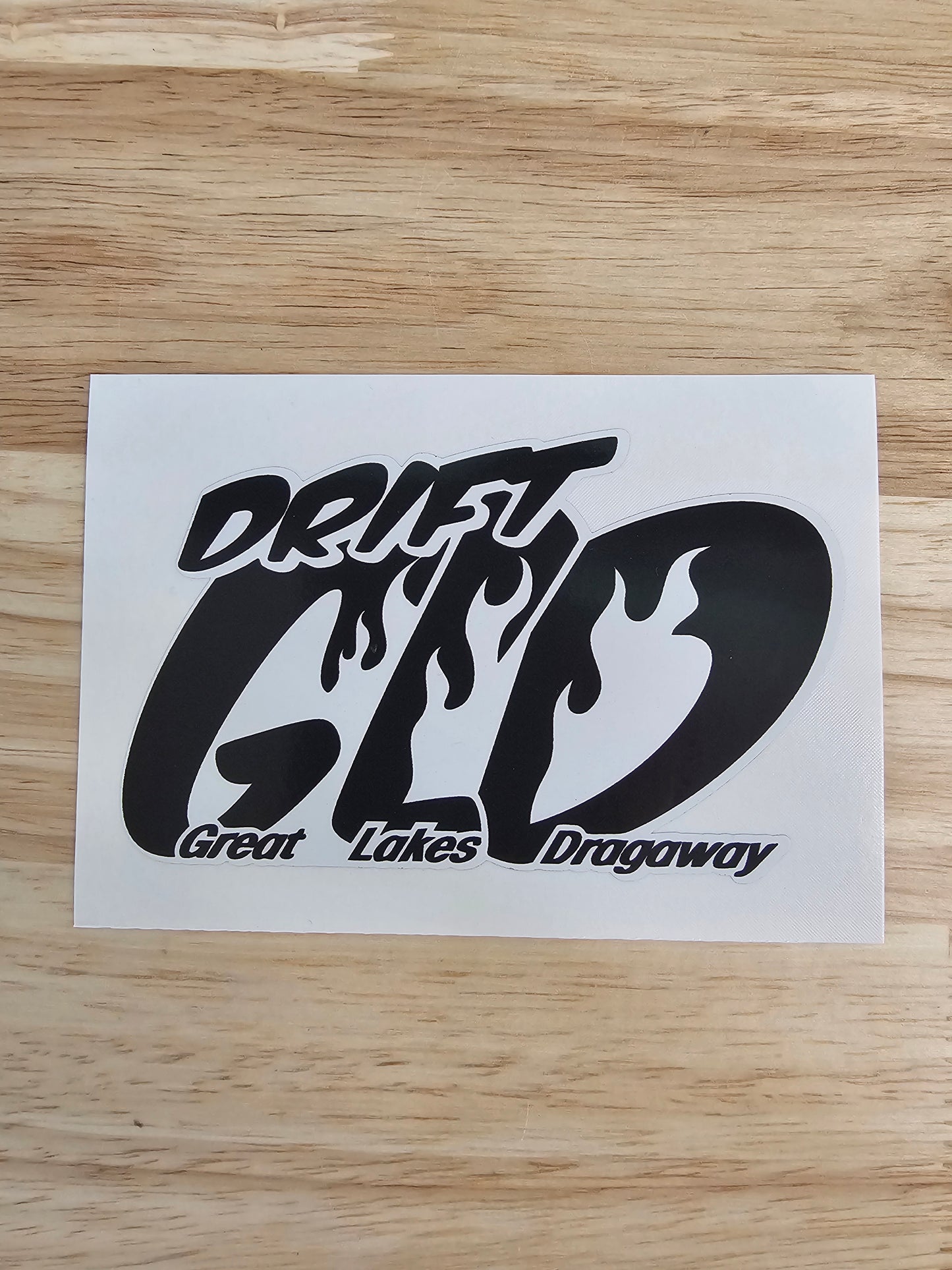 Drift GLD Logo Sticker