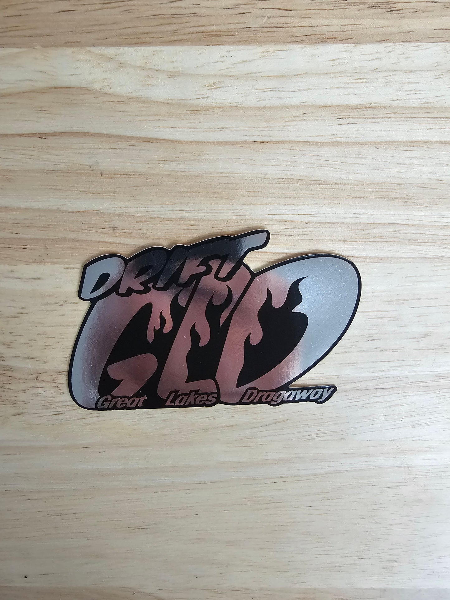 Drift GLD Logo Sticker