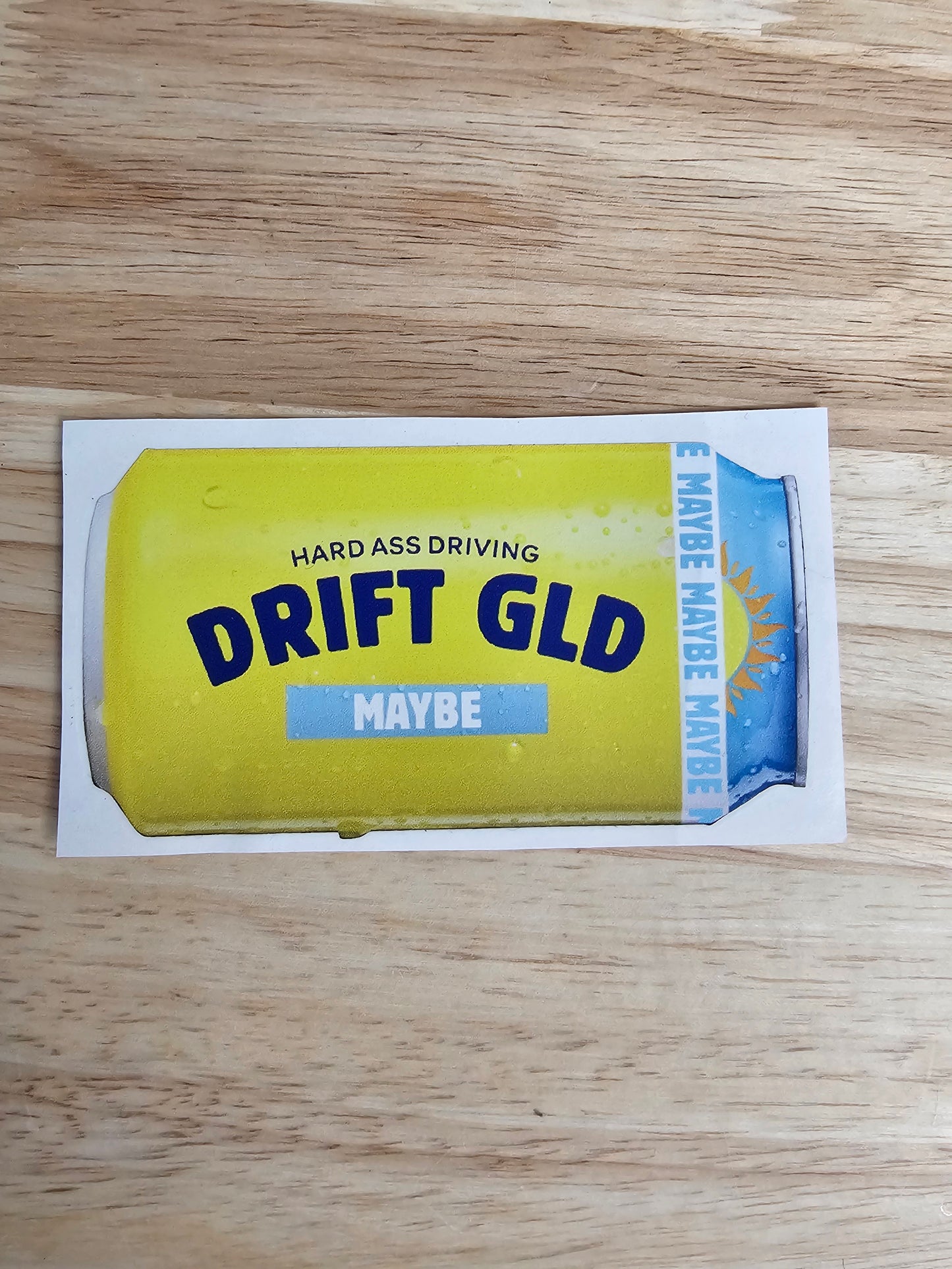 Drift GLD Tea Sticker